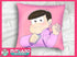 Pillow _ Osomatsu san _ Todomatsu Matsuno _ Hugging pillowcase anime 45cm x45cm - 1